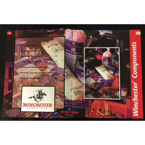 Winchester Ammunition Components Catalog 2001- Reloading Data Included - Picture 2 of 6
